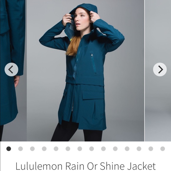 lululemon athletica Other - Lululemon Rain or Shine Jacket in colour Alberta Lake